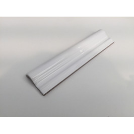 Carreaux muraux en céramique | 5x20 cm | Biseauté White Listel